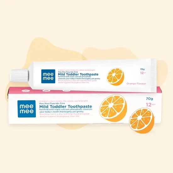 MeeMeeFluoride-FreeMildToddlerToothpastewithTripleCalcium_OrangeFlavour_70gms_de0cd67f-9acb-43c6-9993-06bf52dbacda_550x.webp