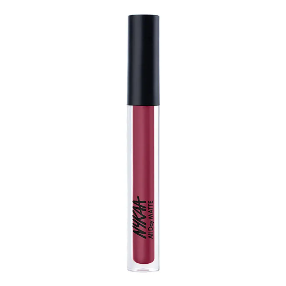 Nykaa-All Day Matte Long Lasting Transferproof Liquid Lipstick-Girl Gang