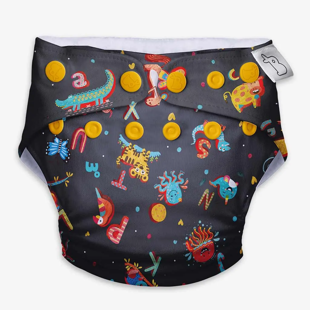 UNO Regular Cloth Diaper with only Dry Feel Pad (No Booster)