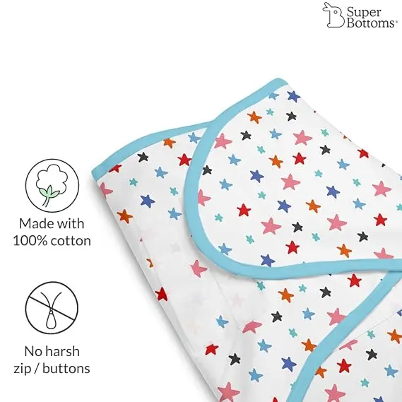 Super Bottom Dry Feel Swaddle Wrap