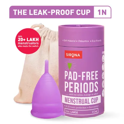 [Menstrual Cup-10] Sirona Menstrual Cup Single Pack- Large-01