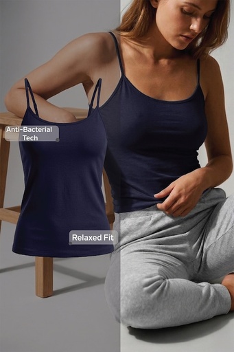 Van Heusen Women Twilight Solid Anti-Bacterial Colour Fresh Spaghetti