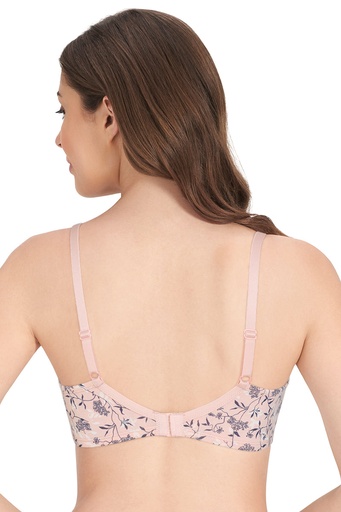  Amante Carefree Casuals Padded Non-Wired T-Shirt Bra - Shadow Floral Pr