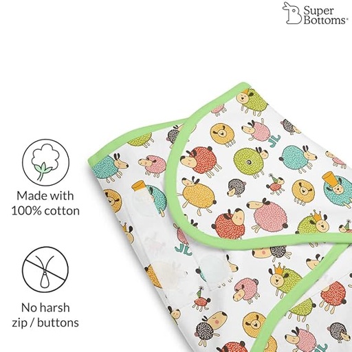 Super Bottom Dry Feel Swaddle Wrap