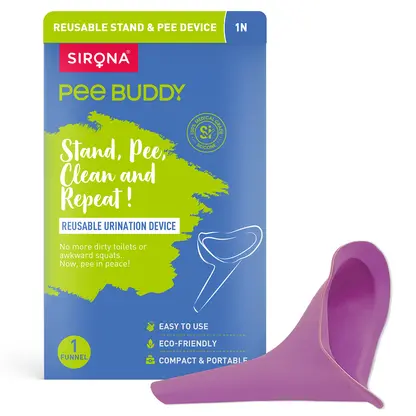 [pee buddy-female urination device] Sirona-PeeBuddy Reusable Female Urination Device