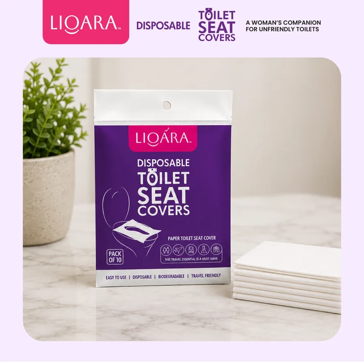 [LIOARA-PACK OF 10] Lioara Disposable Toilet Seat Cover