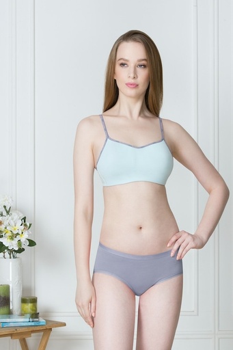 Van Heusen Women Omphalodes Solid Seamless Cups Non Padded Cami Bra