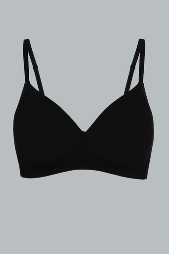 Van Heusen Women Black Solid Wireless Padded T-Shirt Bra