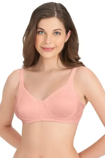 Amante-Cool Contour Non-padded Non-wired Support Bra-Impatiens-Pink
