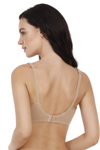  Amante-Cool Contour Non-Padded Non-Wired Bra with Aloe Finish - Sandalwood